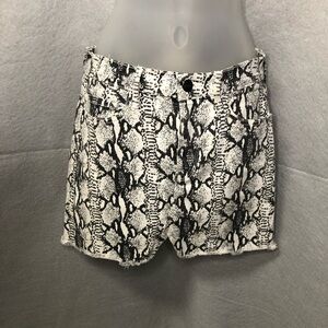 FRAME denim python print mini size 25 excellent condition